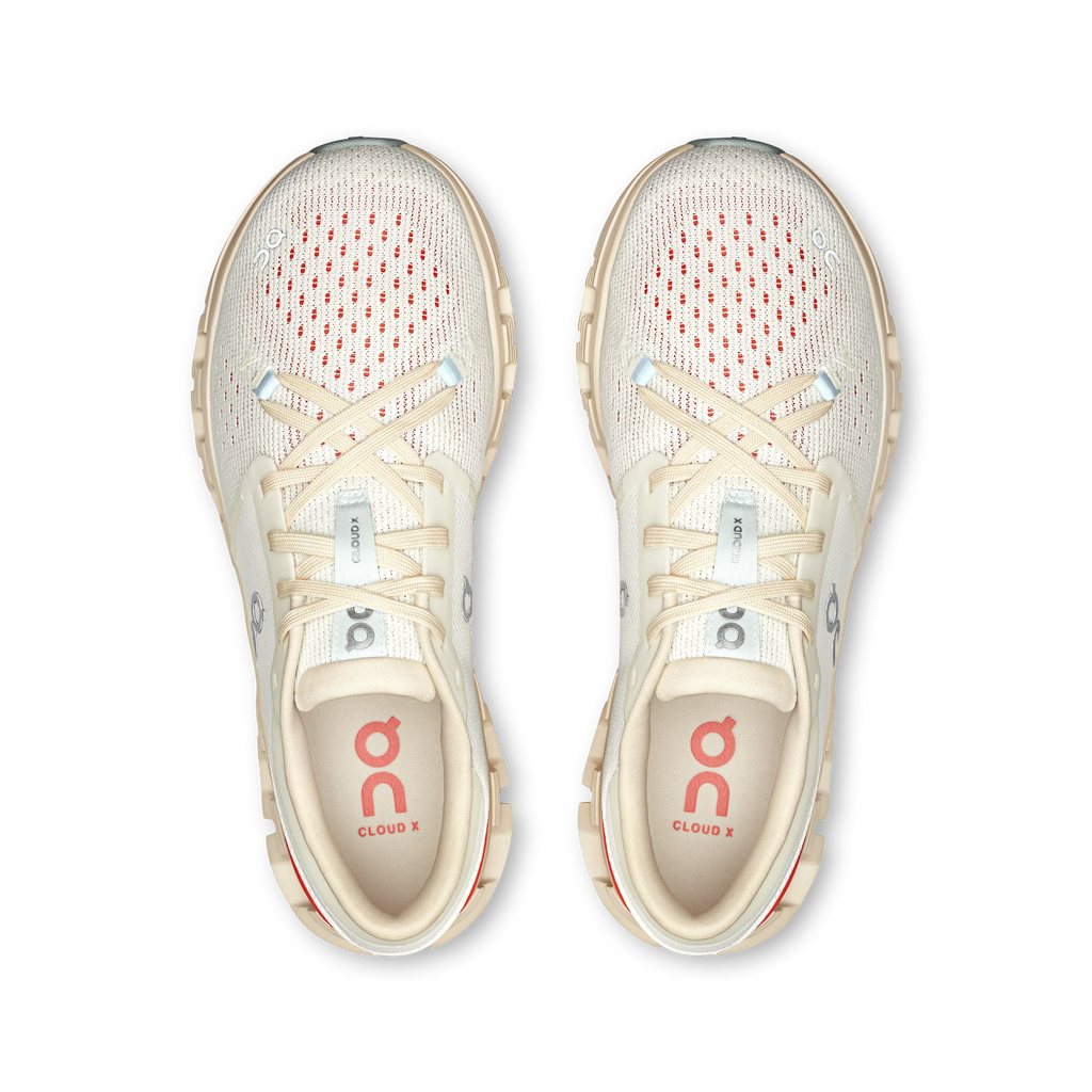 Cloud X 4 - Ivory | Salmon