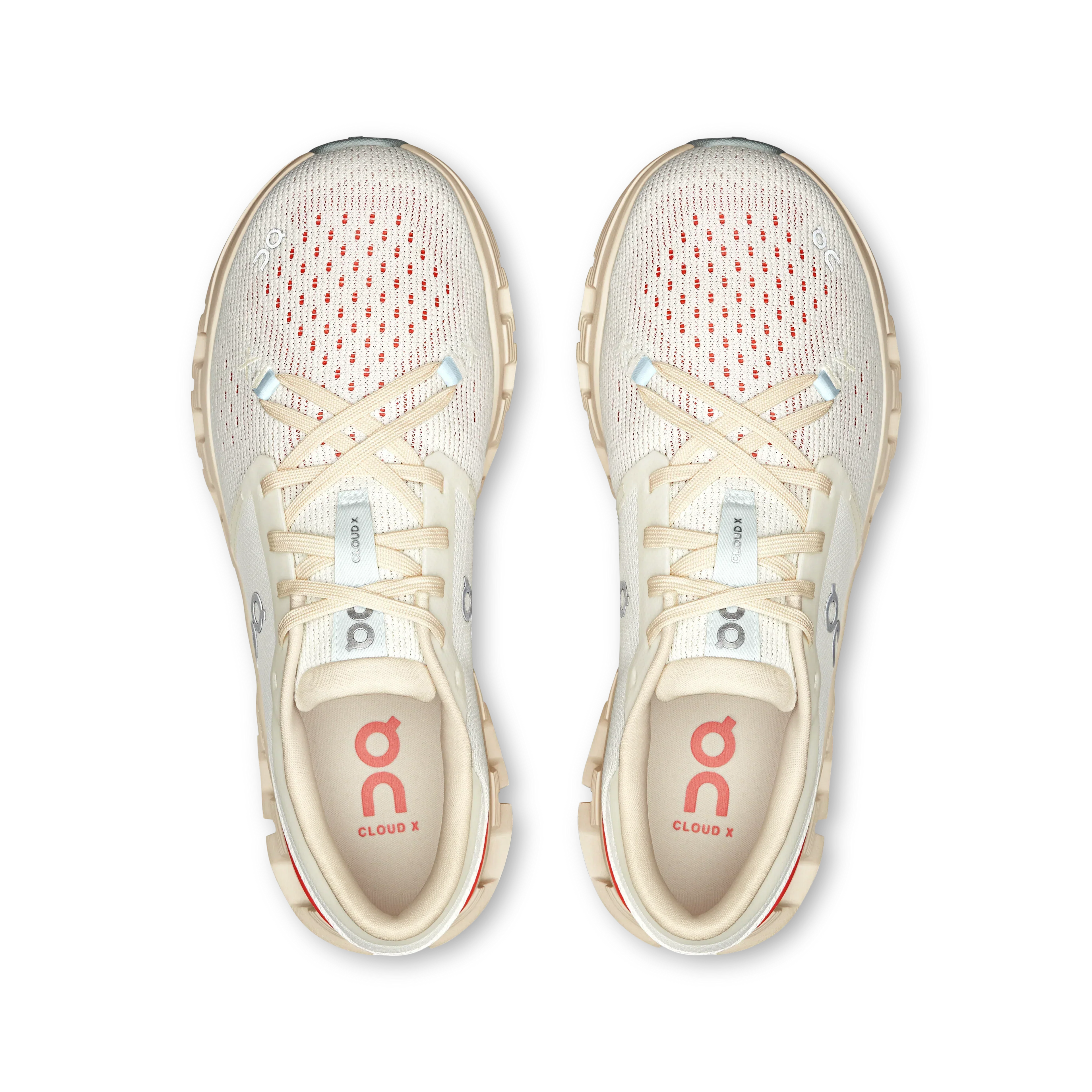 Cloud X 4 - Ivory | Salmon