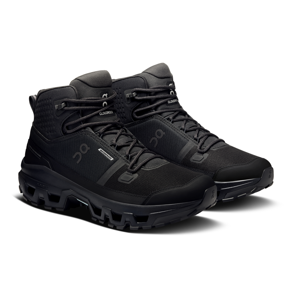 ON Cloudrock Mid WP - Black | Black
